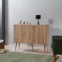Hanah Home Consola Mega - 728 Roble Sonoma